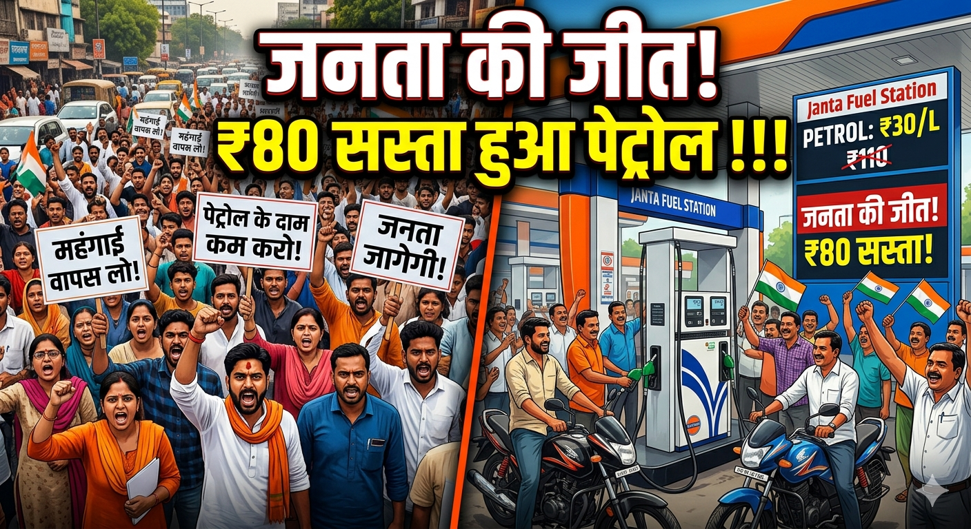 पाकिस्तान में भारी बवाल के बाद झुकी शहबाज सरकार, पेट्रोल की कीमतों में ₹80 की ऐतिहासिक कटौती