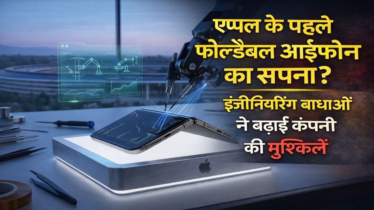 Apple Foldable iPhone: क्या टल जाएगा एप्पल के पहले फोल्डेबल आईफोन का सपना? इंजीनियरिंग बाधाओं ने बढ़ाई कंपनी की मुश्किलें