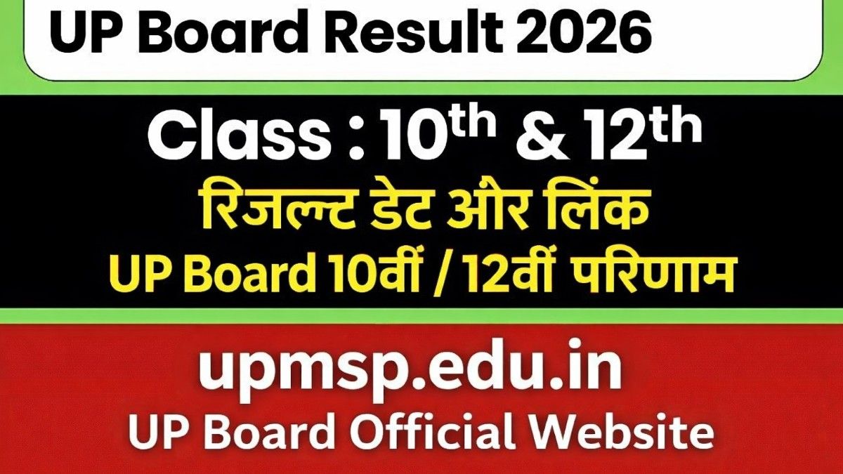 UP Board 10th / 12th Result 2026 पोस्ट तिथि: 20 अप्रैल 2026