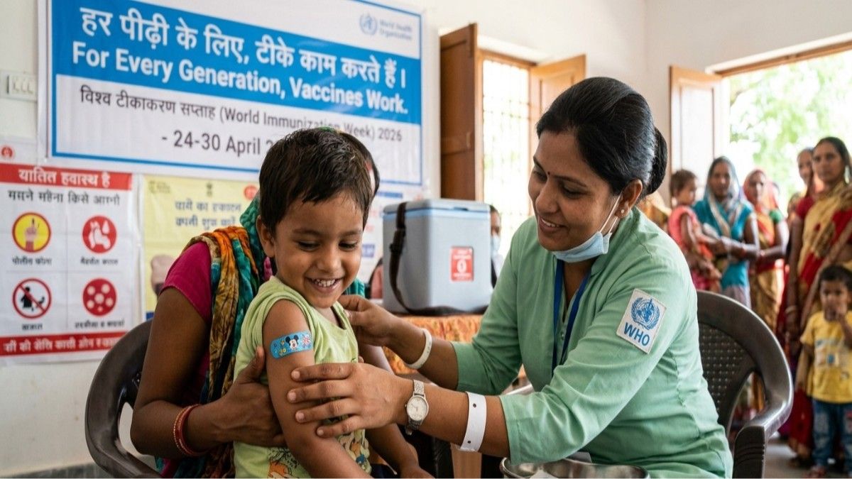 टीकाकरण: हर पीढ़ी की सुरक्षा और एक स्वस्थ भविष्य का संकल्प