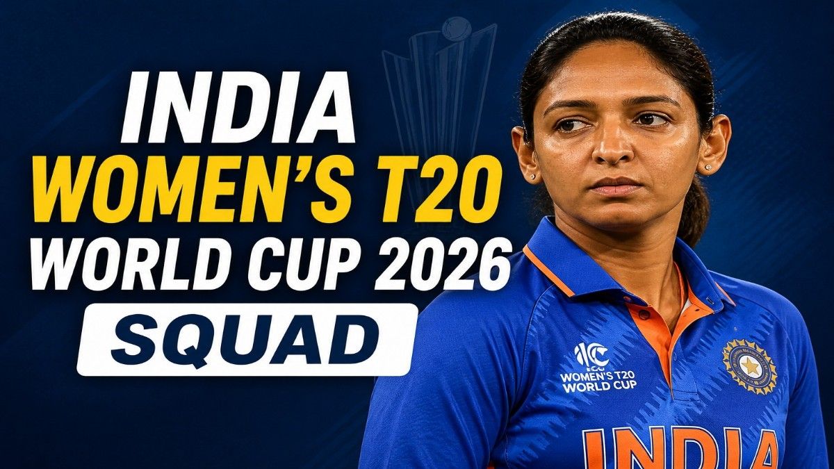 महिला T20 विश्व कप 2026 हरमनप्रीत की अगुवाई में टीम इंडिया का ऐलान, यास्तिका की वापसी और नंदनी को पहला मौका