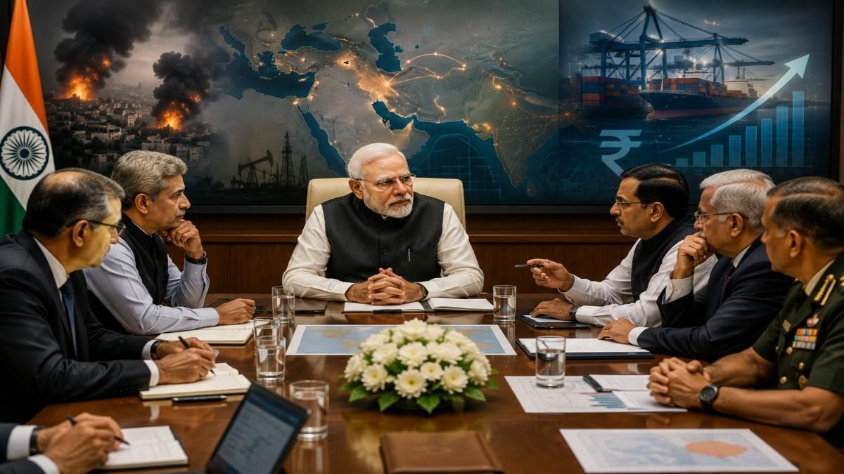 पश्चिम एशिया संकट के बीच पीएम मोदी की हाई-लेवल बैठक क्या बनने जा रही है नई आर्थिक रणनीति?