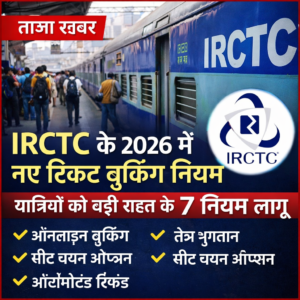 IRCTC New Ticket Rule 2026: यात्रियों के लिए बड़ी राहत, टिकट बुकिंग के 7 नए नियम